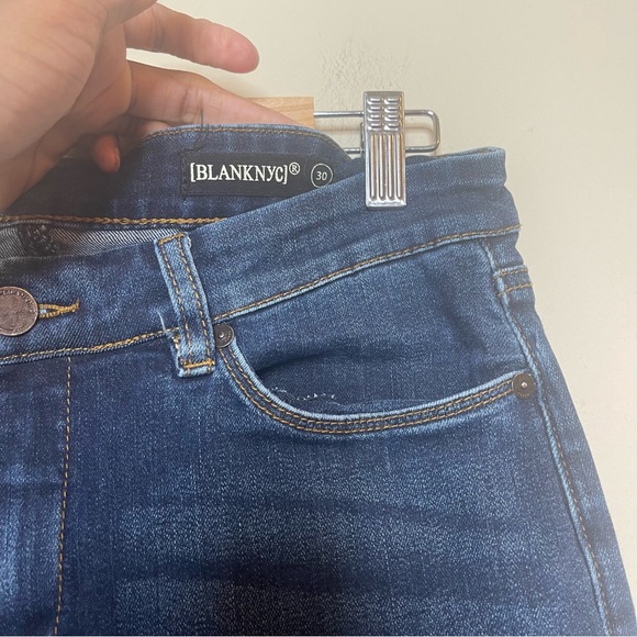 Blank NYC Fancy That Raw Hem Cropped Jeans - Picture 3 of 13